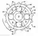 Fig. 01 - TRANSMISSION AND VARIABLE RADIALLY EXPANDING SPRING CLUTCH ASSEMBLY