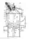 Fig. 01 - Internal combustion engine with shrouded injection valve and pre-combustion chamber system