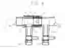 Fig. 03 - Near boiler piping apparatus with open drain