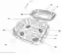 Fig. 01 - FOOD CONTAINER HAVING IMPROVED VENTILATION