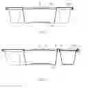Fig. 02 - SUPER-THIN INJECTION MULTI-PARTITION INDIVIDUALLY SEALED FOOD CONTAINER