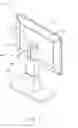 Fig. 02 - Height adjustable stand and flat panel display utilizing the same