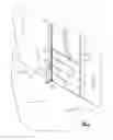Fig. 02 - Illuminated bollard with safety light for loading dock