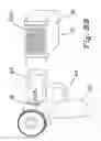 Fig. 09 - Glare blocking camcorder/camera stabilizing eye level viewfinder device and method
