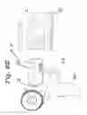 Fig. 12 - Glare blocking camcorder/camera stabilizing eye level viewfinder device and method