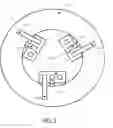 Fig. 04 - Annular Capacitor with power conversion components arranged and attached in manners uniquely allowed by the ring shaped form factor