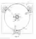 Fig. 09 - Annular Capacitor with power conversion components arranged and attached in manners uniquely allowed by the ring shaped form factor