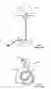 Fig. 02 - Lamp base with upgradeable recharging port and method