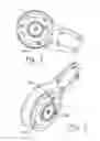 Fig. 07 - Variable geometry turbocharger with stand-off members