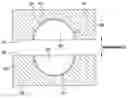 Fig. 01 - Golf ball and golf ball mold