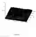Fig. 04 - GLASS CERAMIC PANEL WITH A PLEASING BLACK DECORATION APPLIED WITH A DECORATIVE PAINT