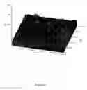Fig. 07 - GLASS CERAMIC PANEL WITH A PLEASING BLACK DECORATION APPLIED WITH A DECORATIVE PAINT