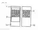 Fig. 06 - Mobile information terminal having operation keys and a display on opposite sides