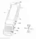 Fig. 01 - Slide hinge and portable electronic device