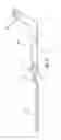 Fig. 02 - Goalkeeper stick with angled shaft