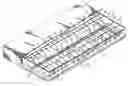 Fig. 01 - Bedding foundation having nestable stackable components