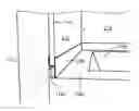 Fig. 01 - ADAPTOR AND METHOD FOR FACILITATING THE INSTALLATION OF WALLS AROUND TUBS, SHOWERS, AND THE LIKE