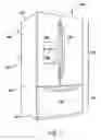 Fig. 02 - CONTROL SYTEM FOR BOTTOM FREEZER REFRIGERATOR WITH ICE MAKER IN UPPER DOOR