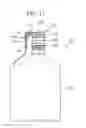 Fig. 11 - Bottle can member, bottle, and thread forming device