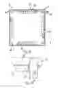 Fig. 07 - Stencil stretcher frame having a protective device for holding a printing stencil