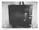 Fig. 01 - Fireplace assembly with integrated burn control system