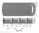 Fig. 09 - Hermetically sealed cylindrical solar cells