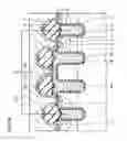 Fig. 40 - Semiconductor device including an insulated gate bipolar transistor (IGBT)