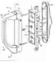 Fig. 01 - Sliding door handle and latch