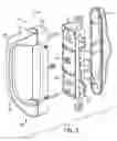 Fig. 06 - Sliding door handle and latch