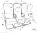 Fig. 02 - Convertible passenger seat assembly