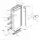 Fig. 01 - Refrigerator and refrigerator door