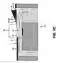 Fig. 16 - Flow through dispenser including improved guide structure
