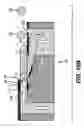 Fig. 32 - Flow through dispenser including improved guide structure