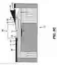 Fig. 16 - Flow through dispenser including two dimensional array