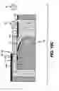 Fig. 33 - Flow through dispenser including diverter cooling channel