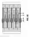 Fig. 10 - Liquid diverter for flow through drop dispenser
