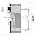 Fig. 23 - Liquid diverter for flow through drop dispenser