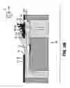 Fig. 28 - Liquid diverter for flow through drop dispenser