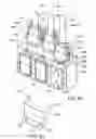 Fig. 87 - Modular electrical distribution system for a building