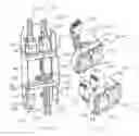 Fig. 125 - Modular electrical distribution system for a building