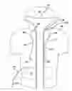Fig. 01 - Garment with built-in audio source wiring