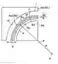 Fig. 01 - Curved optical waveguide in gap between electrodes device