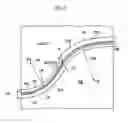 Fig. 04 - Curved optical waveguide in gap between electrodes device
