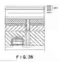 Fig. 22 - Method of manufacturing semiconductor device with lower capacitor electrode that includes islands of conductive oxide films arranged on a noble metal film