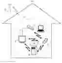 Fig. 02 - Displaying caller information on wireless local network connected device