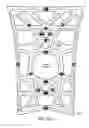 Fig. 32 - Body support for spanning a hinge joint of the body comprising an elastically stretchable framework