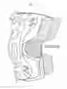 Fig. 41 - Body support for spanning a hinge joint of the body comprising an elastically stretchable framework