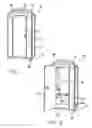 Fig. 02 - IMPROVED PORTABLE RESTROOM STRUCTURE, COMPONENT PARTS AND METHOD OF