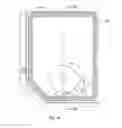 Fig. 19 - INSULATED ICE COMPARTMENT FOR BOTTOM MOUNT REFRIGERATOR WITH CONTROLLED DAMPER
