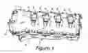 Fig. 02 - Engine cover having a retainer to secure an engine accessory
